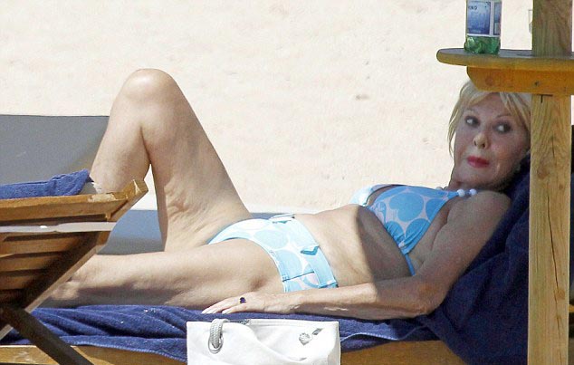 Ivana Trump nahá. Foto - 14