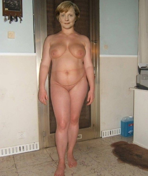 Angela Merkel nahá. Foto - 11