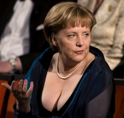Angela Merkel nahá. Foto - 25