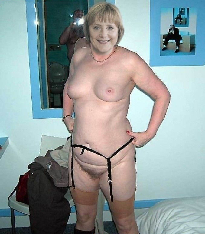 Angela Merkel nahá. Foto - 8