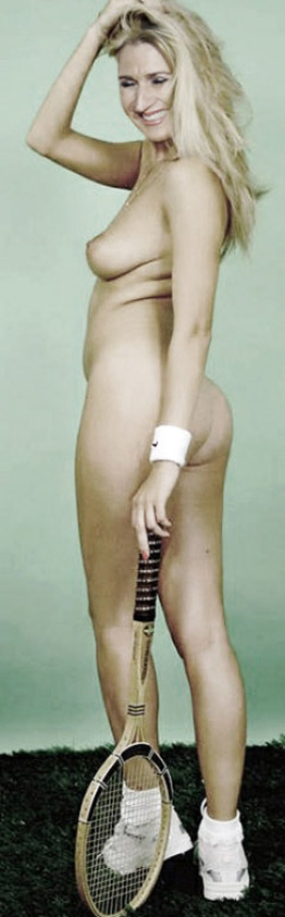 Steffi Graf nahá. Foto - 71