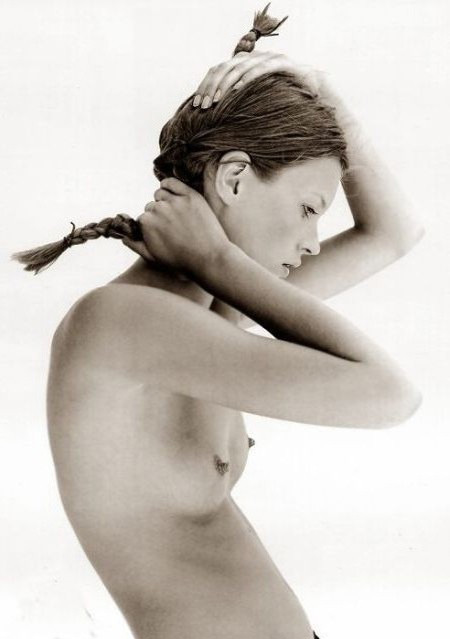 Kate Moss nahá. Foto - 2
