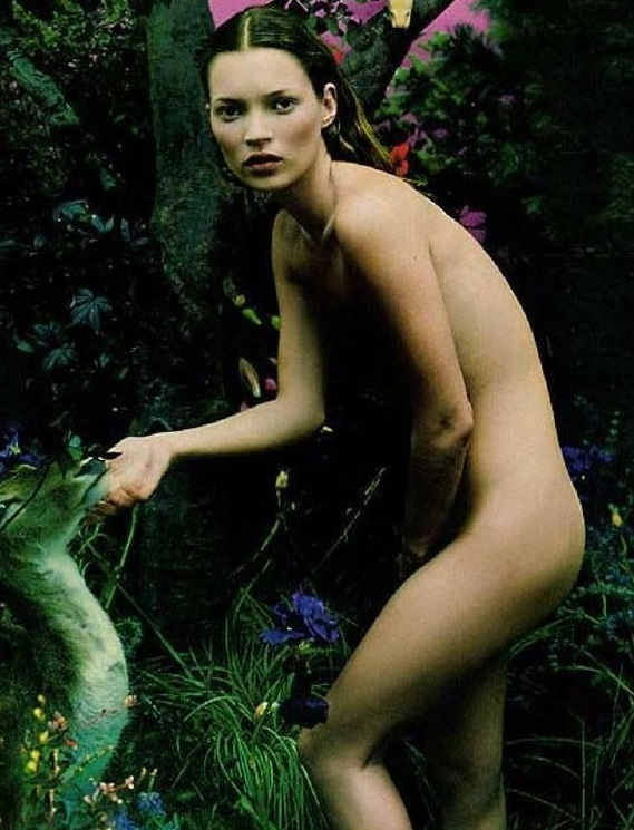 Kate Moss nahá. Foto - 9