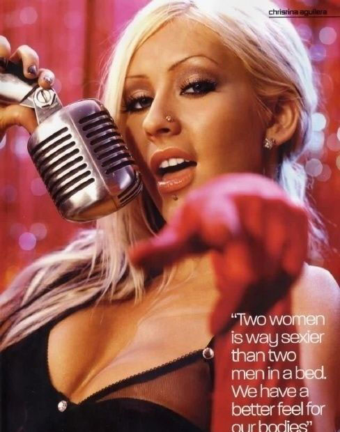 Christina Aguilera nahá. Foto - 27