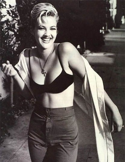 Drew Barrymore nahá. Foto - 15