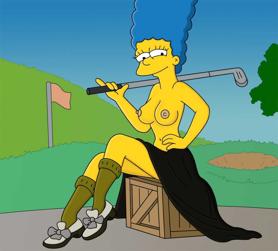 Marge Simpson nahá. Foto - 11