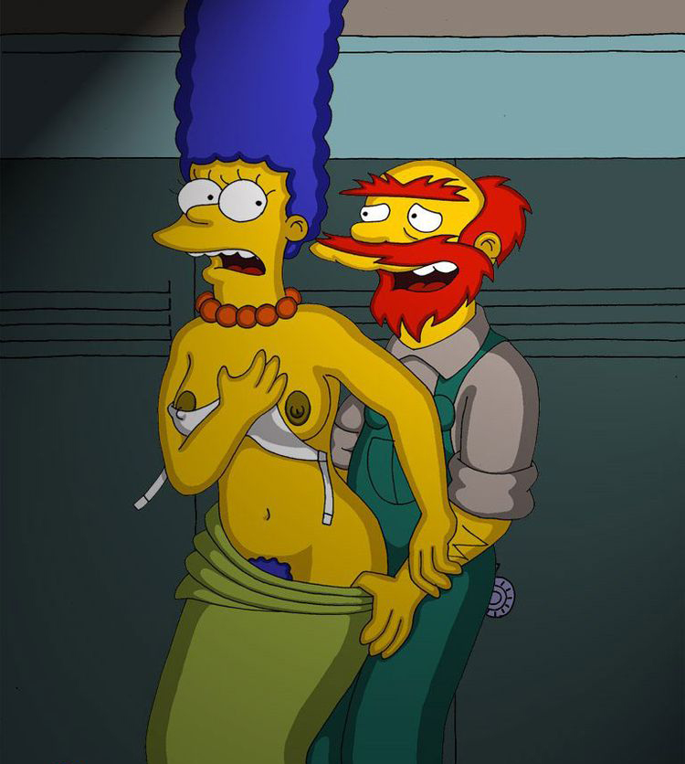 Marge Simpson nahá. Foto - 13