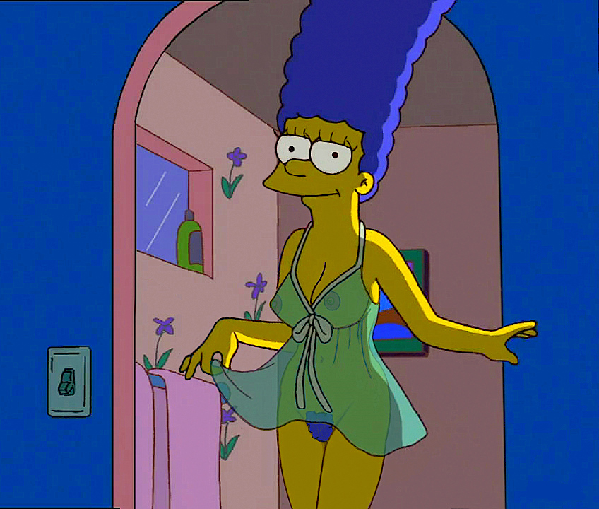 Marge Simpson nahá. Foto - 14