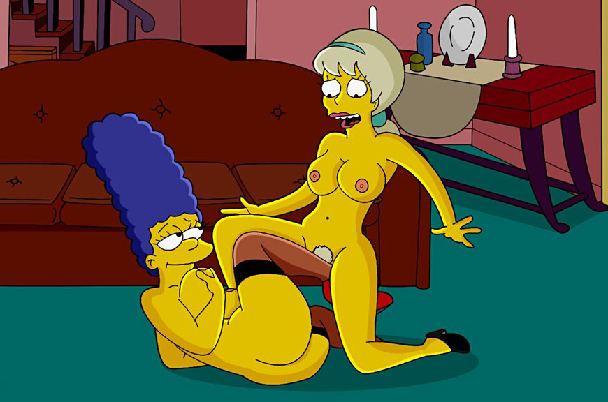 Marge Simpson nahá. Foto - 16