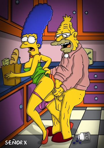 Marge Simpson nahá. Foto - 20