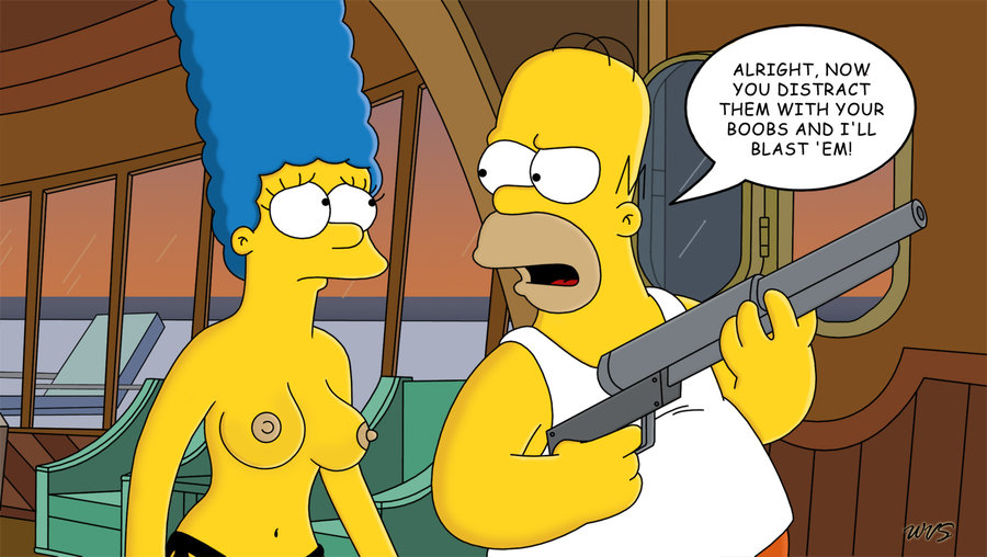 Marge Simpson nahá. Foto - 24