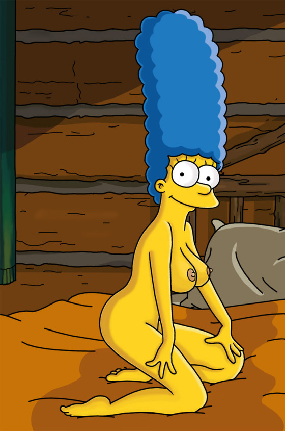 Marge Simpson nahá. Foto - 41