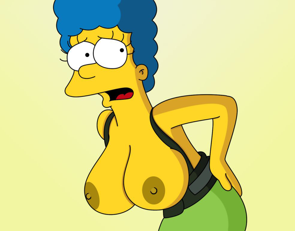 Marge Simpson nahá. Foto - 44