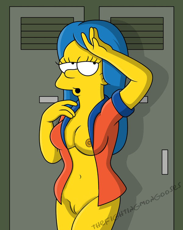 Marge Simpson nahá. Foto - 50