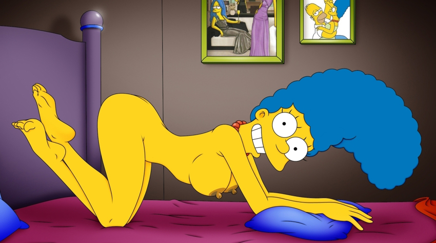 Marge Simpson nahá. Foto - 52