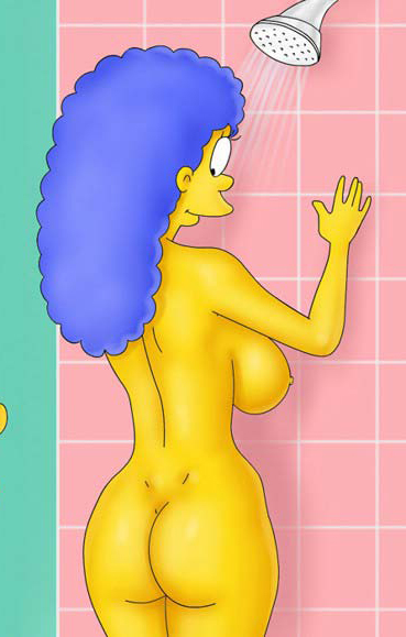 Marge Simpson nahá. Foto - 56