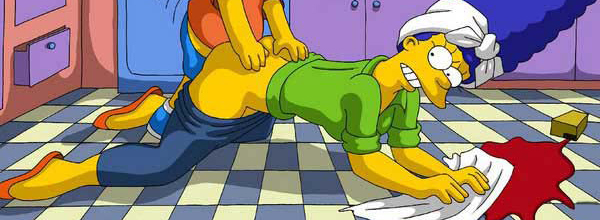 Marge Simpson nahá. Foto - 57