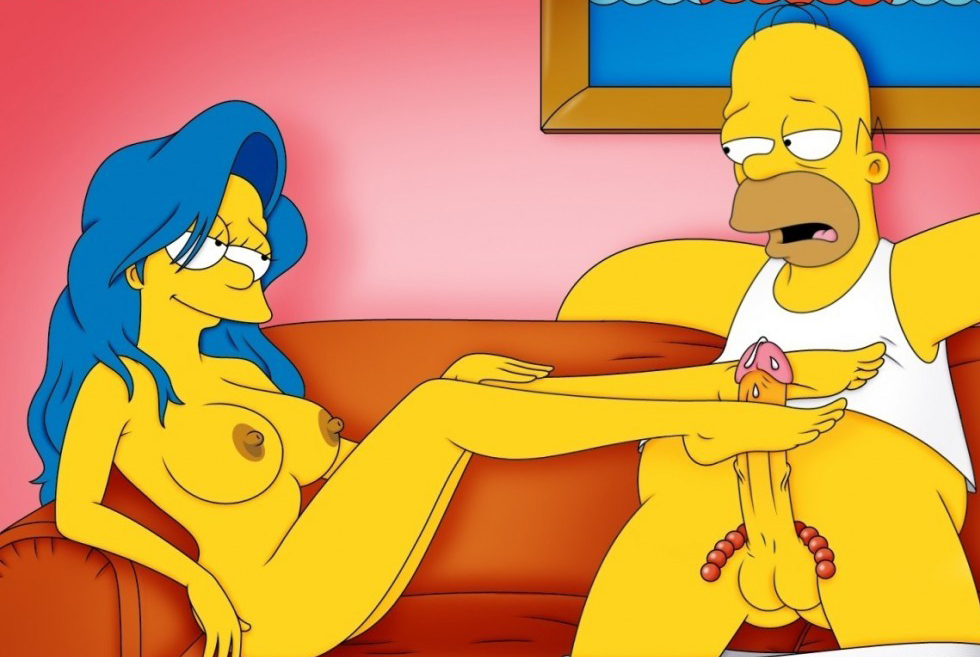 Marge Simpson nahá. Foto - 58