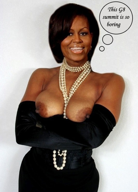 Michelle Obama nahá. Foto - 10