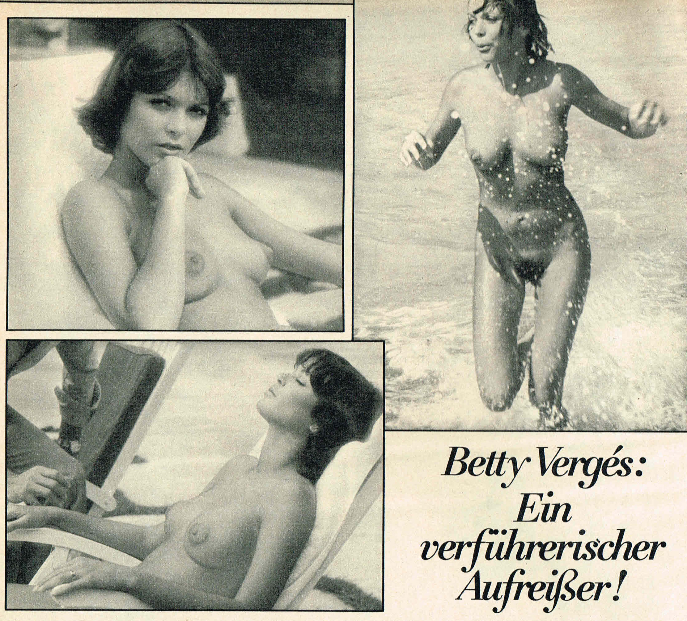 Betty Vergès Nackt. Foto - 4