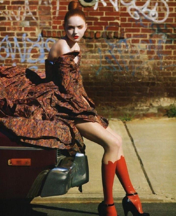 Lily Cole Nackt. Foto - 1