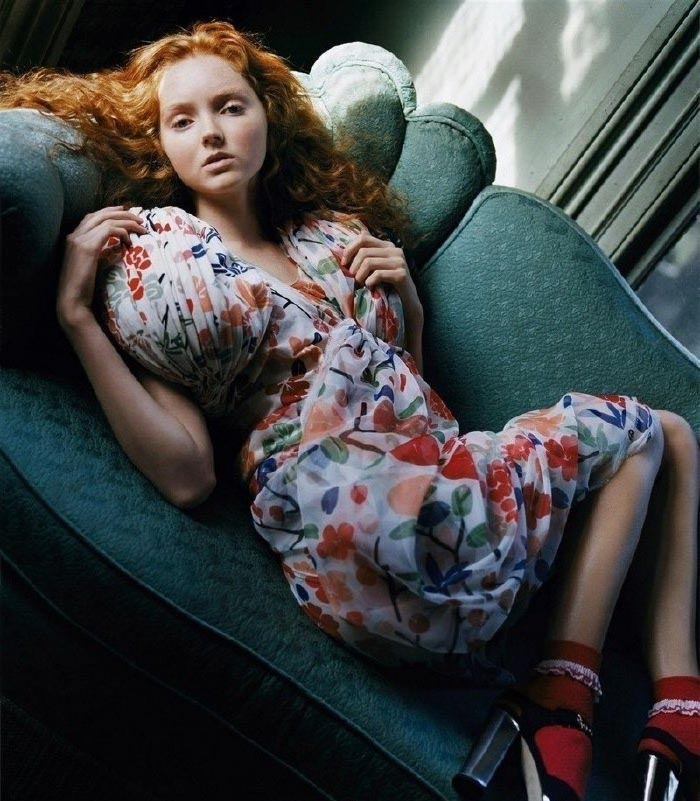 Lily Cole Nackt. Foto - 11