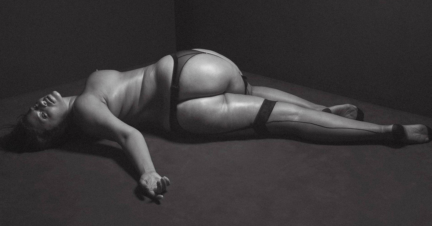 Ashley Graham nahá. Foto - 57