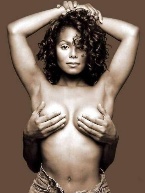 Janet Jackson nahá. Foto - 7