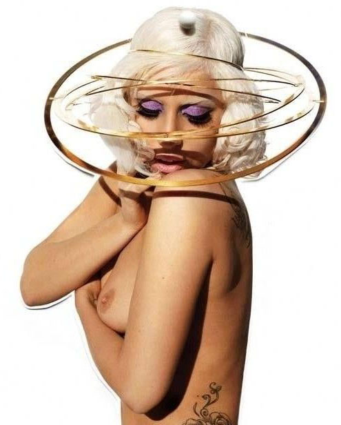 Lady Gaga Nackt. Foto - 4