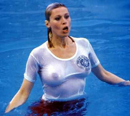 Leslie Easterbrook shows her boobs