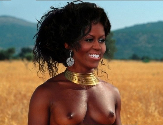 Michelle Obama Nackt. Foto - 32