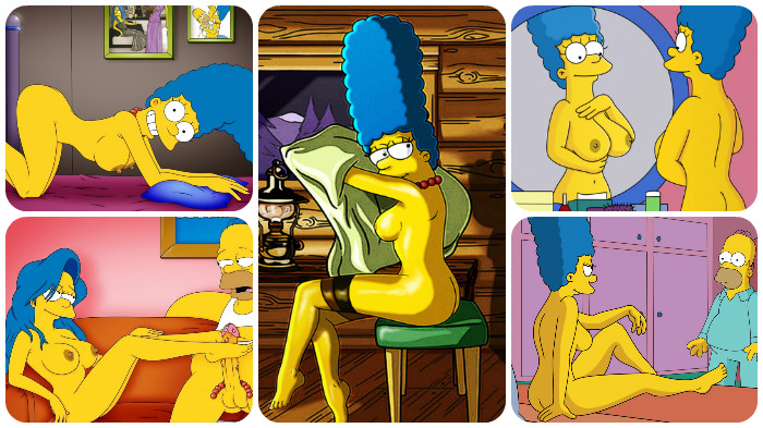 Marge Simpsonová nahá. Galerie - 2